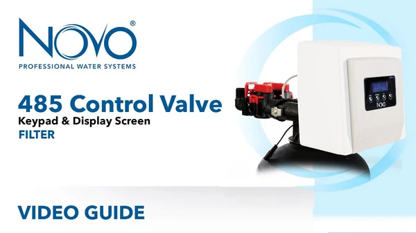 Novo 485 Control Valve Filter Programming Videos