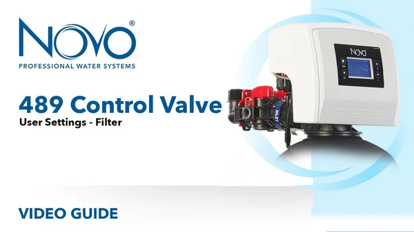 Novo 489 Valve Filter Programming Videos